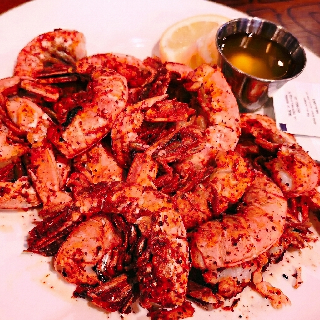 Reel Royal Red shrimp with lemon and drawn butter